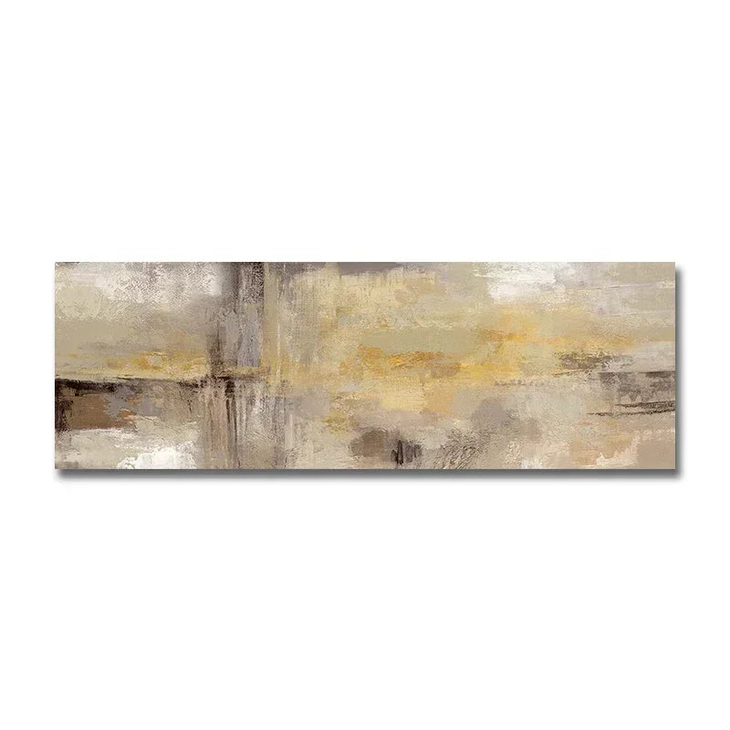 Modern Abstract Aesthetic Wall Art Minimalist Landscape HD Canvas Oil Painting Posters and Prints Home Bedroom Living Room De