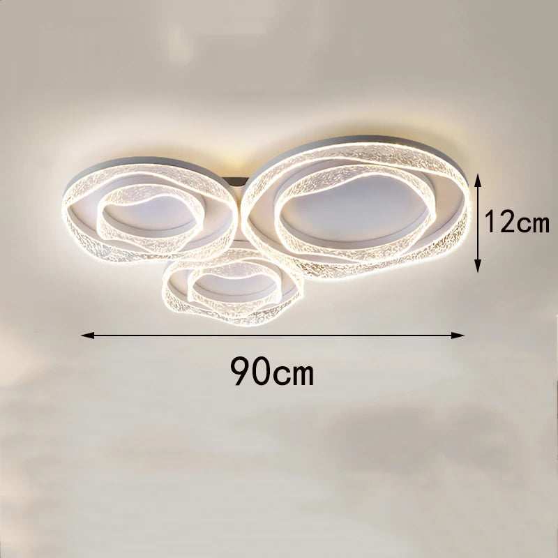 Nordic home decoration salon bedroom decor led lamp Ceiling lights for room lamps for living room indoor lighting lamparas